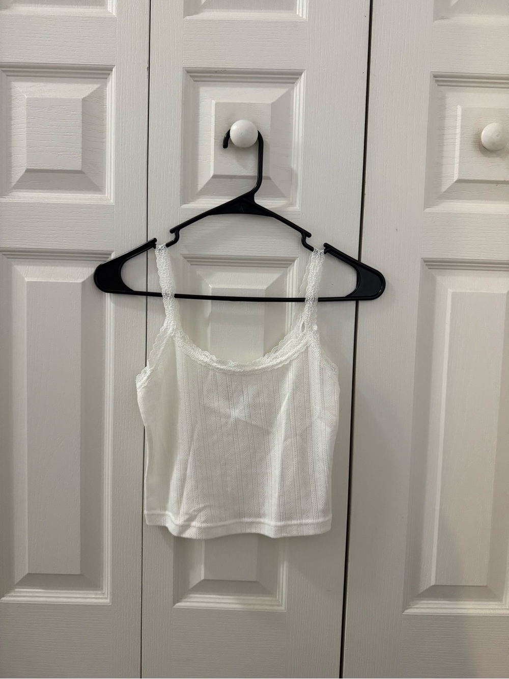 Urban Lacey White Tank Top
